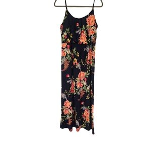 Naif Maxi Dress Floral Hawaiian Size M